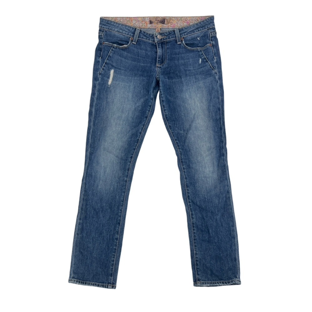 PAIGE Skyline Skinny Ankle Ripped Jeans Size 29 Women’s